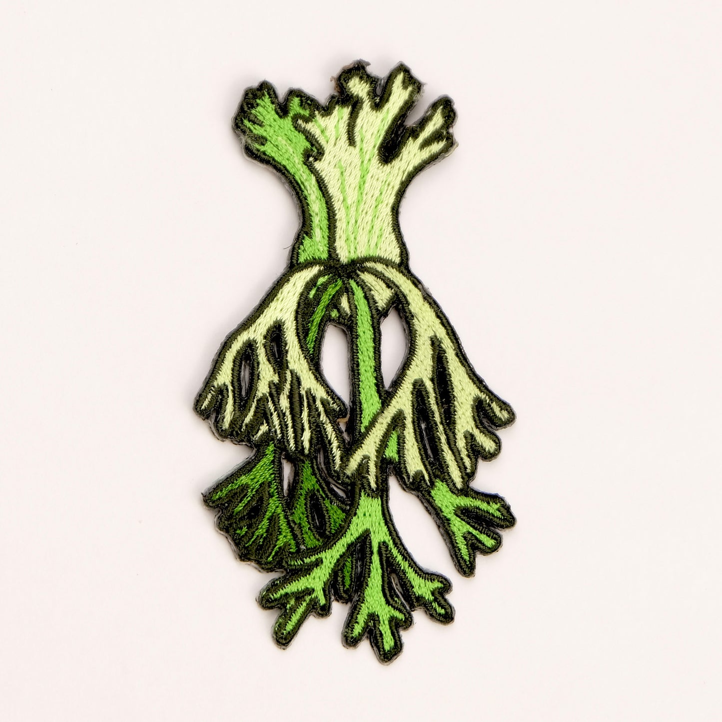 刺繡布章 (爪哇鹿角蕨)